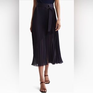 Reiss Anya pleated skirt NEW